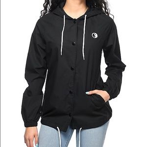 Zumiez Ying Yang Windbreaker Jacket